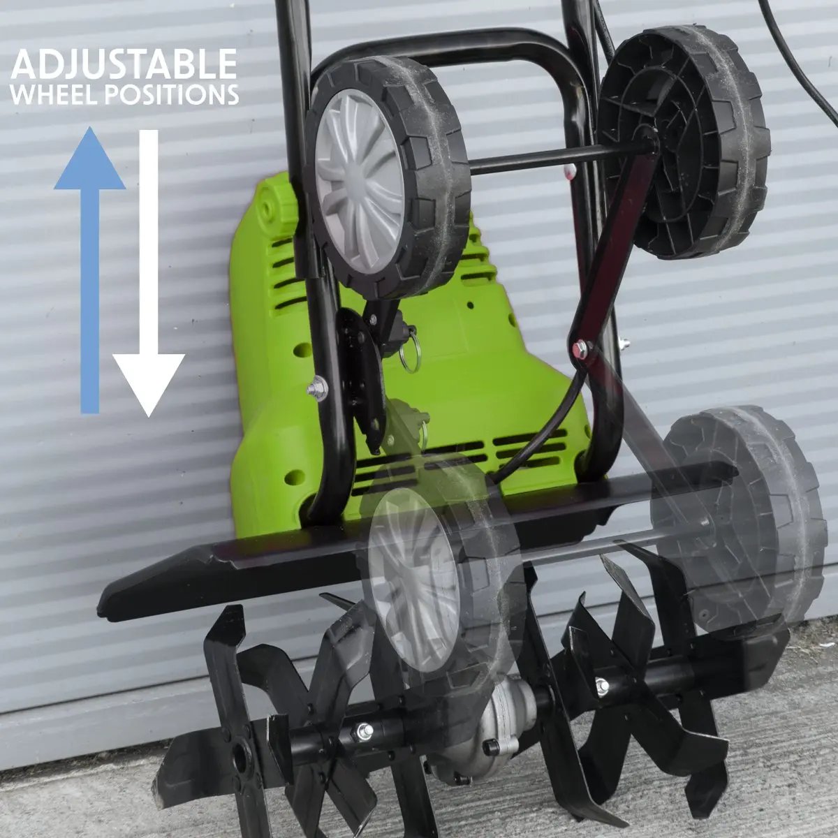 Dellonda DG217 Electric Tiller / Cultivator 1500W 230V Dellonda