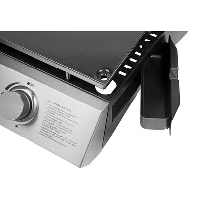 Dellonda DG23 4 Burner Portable Gas Plancha 10kW BBQ Griddle Stainless Steel Dellonda