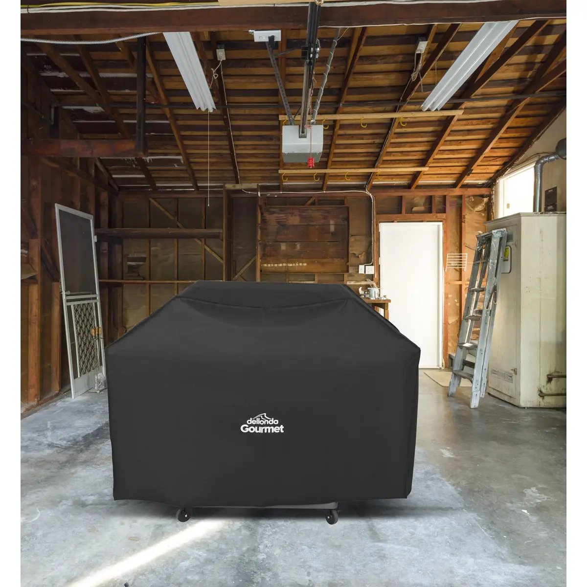 Dellonda DG25 Deluxe Oxford Style Water-Resistant Cover for BBQs 1370 x 920mm Dellonda