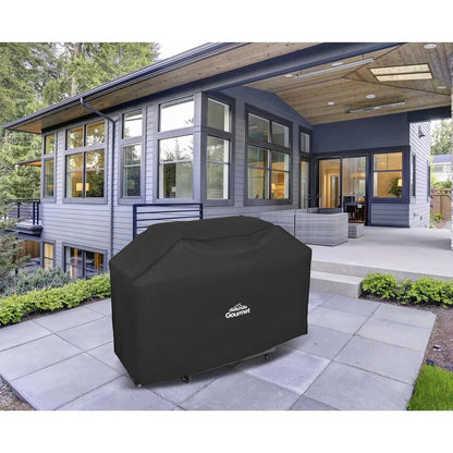 Dellonda DG25 Deluxe Oxford Style Water-Resistant Cover for BBQs 1370 x 920mm Dellonda