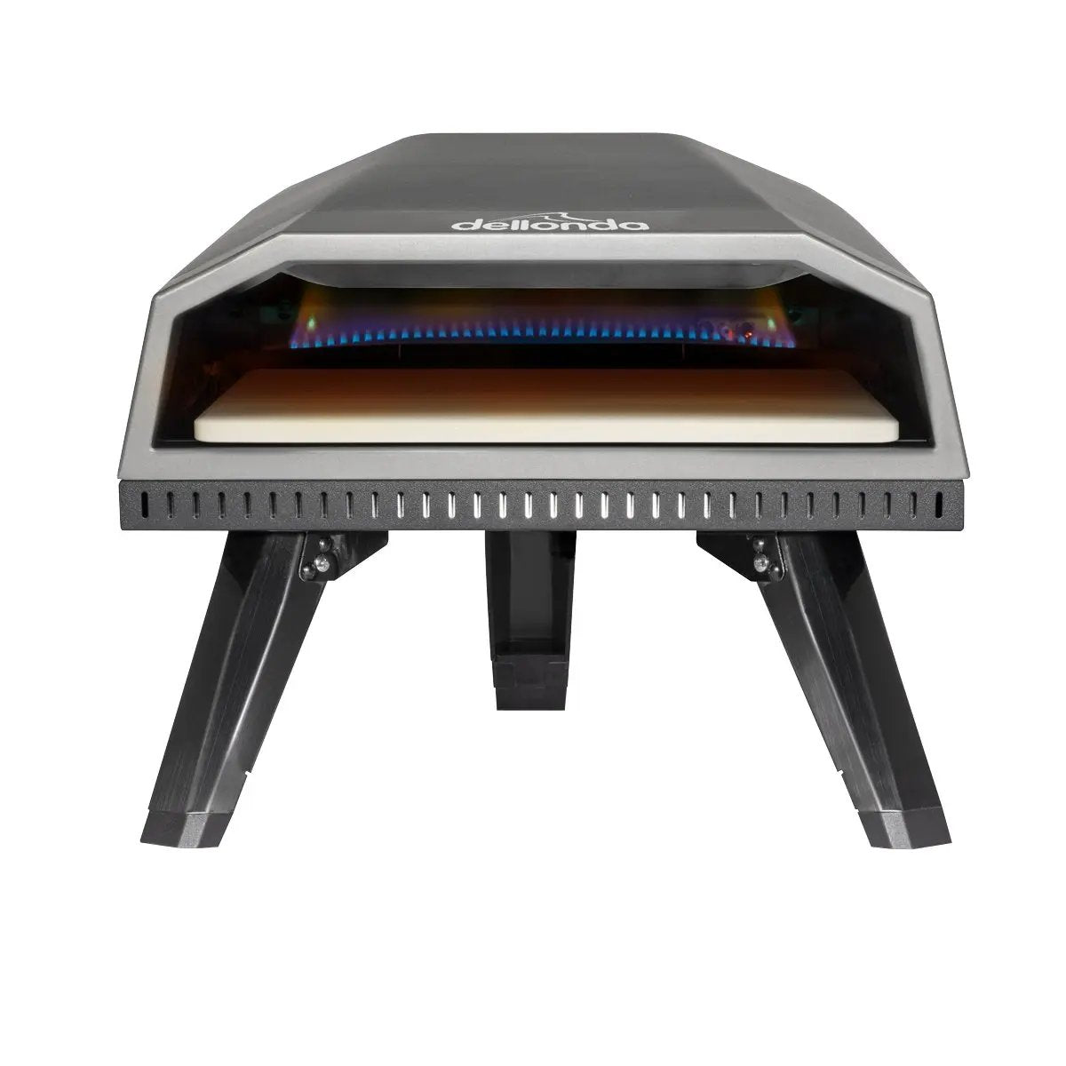 Dellonda DG257 Gas Pizza Oven with Gas Regulator Water Resistant Cover/Carry Bag & 12" Pizza Peel Dellonda