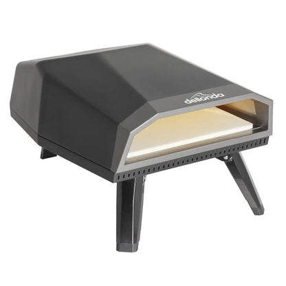 Dellonda DG257 Gas Pizza Oven with Gas Regulator Water Resistant Cover/Carry Bag & 12" Pizza Peel Dellonda