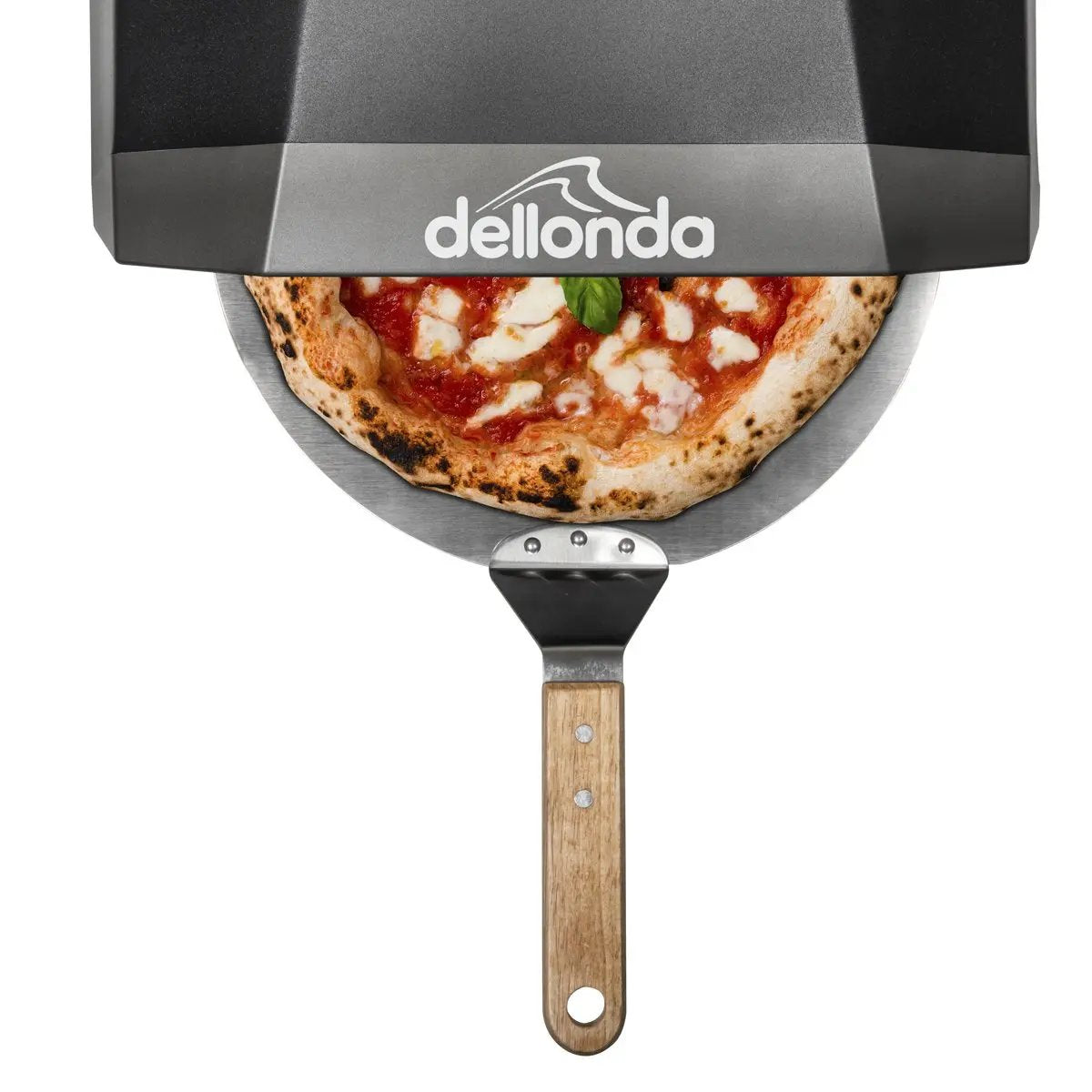 Dellonda DG257 Gas Pizza Oven with Gas Regulator Water Resistant Cover/Carry Bag & 12" Pizza Peel Dellonda