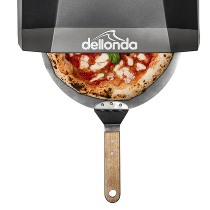 Dellonda DG257 Gas Pizza Oven with Gas Regulator Water Resistant Cover/Carry Bag & 12" Pizza Peel Dellonda