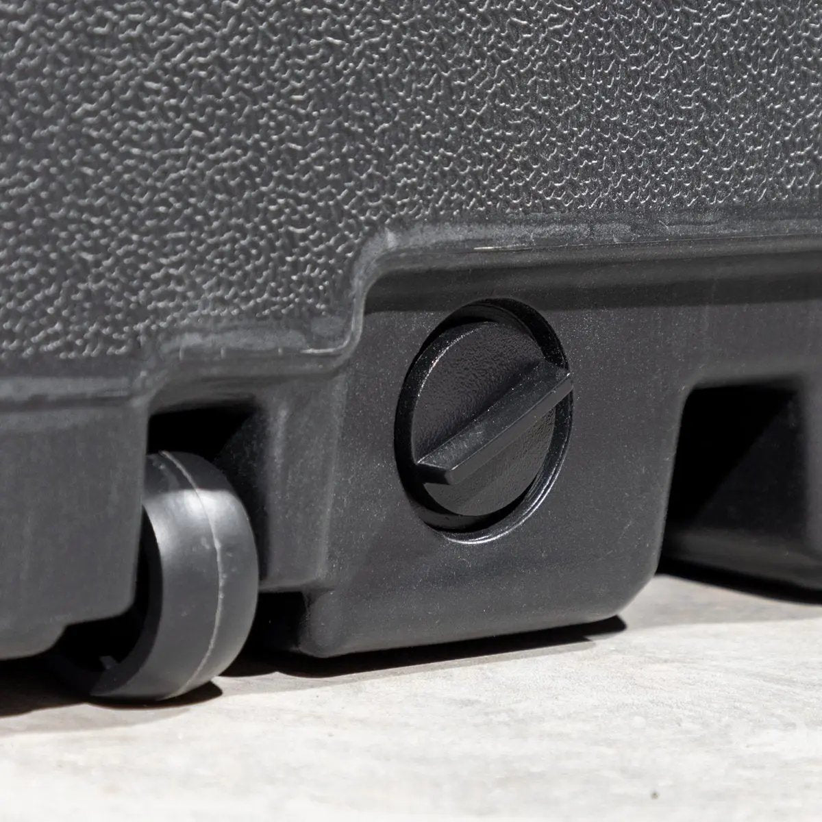 Dellonda DG266 60L Fillable Parasol Base with Wheels and Cross Base Water or Sand Filled Dellonda