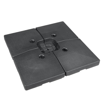 Dellonda DG269 4pc 92L Fillable Parasol Base Water or Sand Filled Dellonda