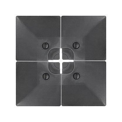 Dellonda DG269 4pc 92L Fillable Parasol Base Water or Sand Filled Dellonda