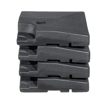 Dellonda DG269 4pc 92L Fillable Parasol Base Water or Sand Filled Dellonda