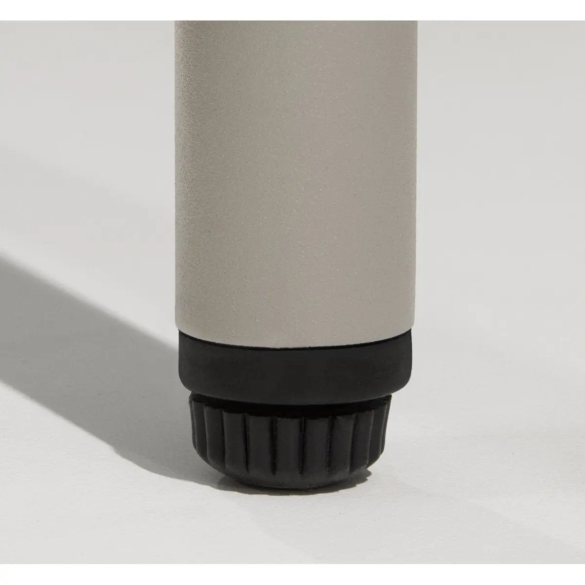 Dellonda DG55 Como 3-Piece Steel Bistro Set with Tempered Glass Top Dellonda