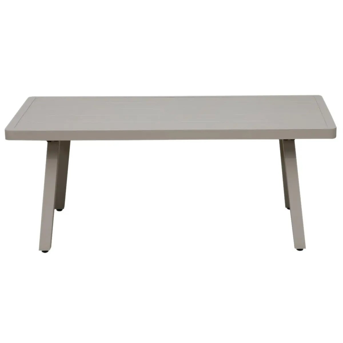 Dellonda DG56 Fusion Aluminium 4-Piece Outdoor Sofa Arm Chairs & Coffee Table Set Dellonda