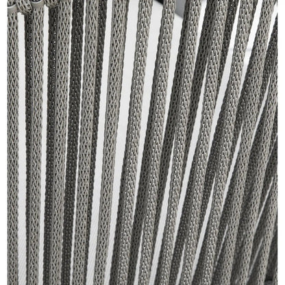 Dellonda DG58 Echo 3pc Aluminium Balcony Set with Tempered Glass Top Dellonda