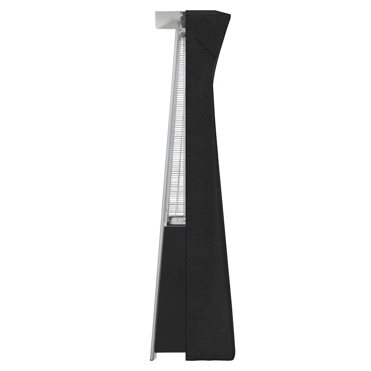 Dellonda DG7 Pyramid Gas Tower Patio Heater Water-Resistant Cover 2280 x 470mm Black Dellonda