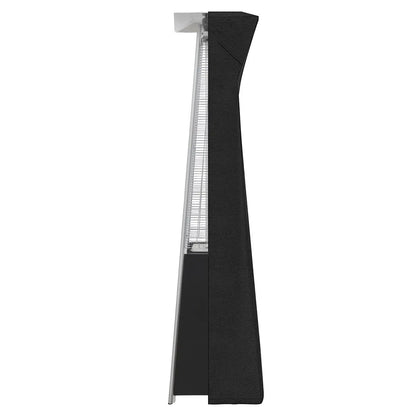 Dellonda DG7 Pyramid Gas Tower Patio Heater Water-Resistant Cover 2280 x 470mm Black Dellonda