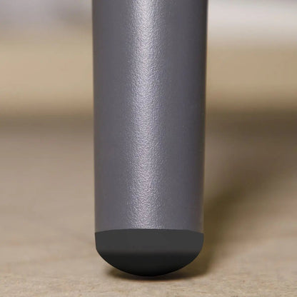 Dellonda DG74 Buxton Rattan Wicker Sun Lounger with Armrests Washable Cushions Grey Dellonda