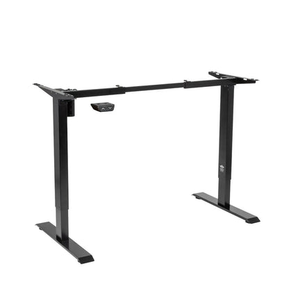 Dellonda DH17 Single Motor Adjustable Desk Frame 70kg Capacity Black - DH17 Dellonda