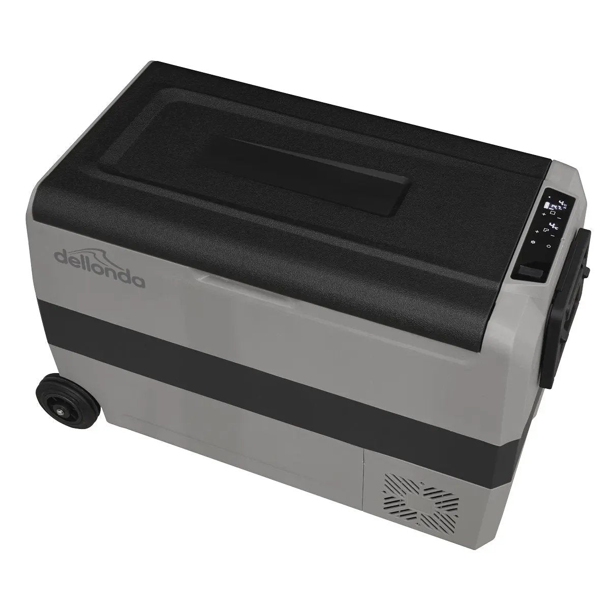 Dellonda DL14 50L Portable Dual Zone Compressor Car Camping Fridge/Freezer 12/24V Dellonda