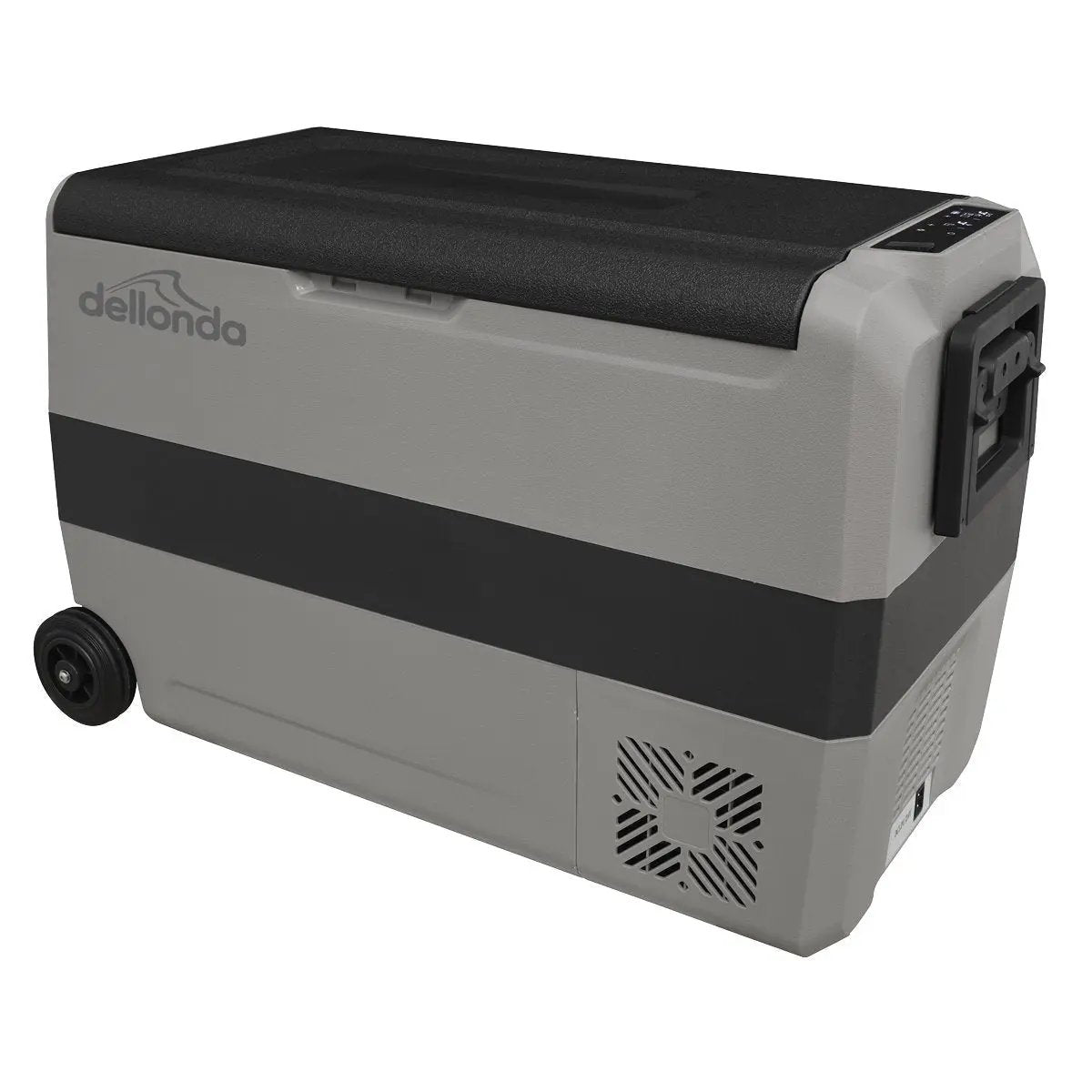 Dellonda DL14 50L Portable Dual Zone Compressor Car Camping Fridge/Freezer 12/24V Dellonda