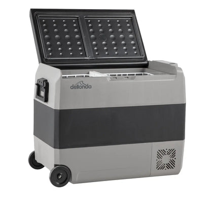 Dellonda DL15 60L Portable Dual Zone Compressor Car Camping Fridge/Freezer 12/24V Dellonda