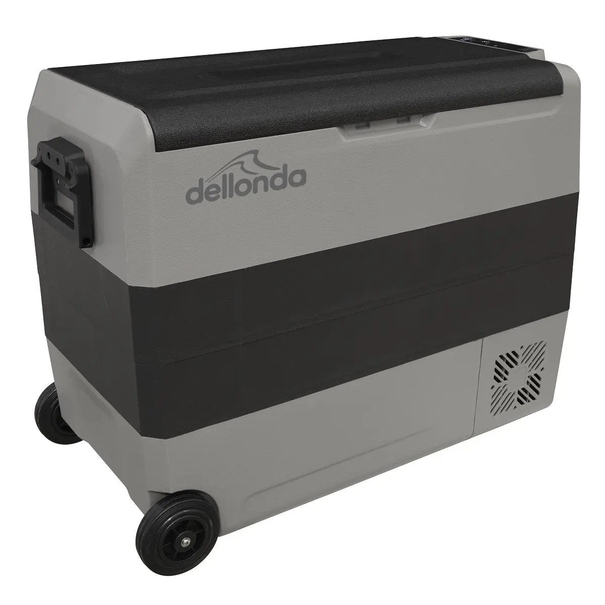 Dellonda DL15 60L Portable Dual Zone Compressor Car Camping Fridge/Freezer 12/24V Dellonda
