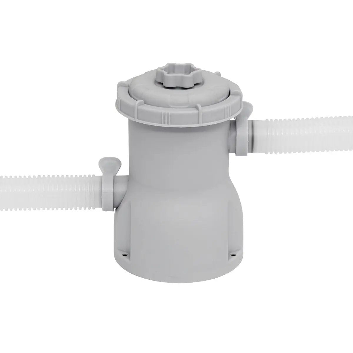 Dellonda DL19 10ft Steel Frame Swimming Pool Round with Filter Pump Blue Dellonda