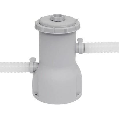 Dellonda DL21 13ft Deluxe Steel Swimming Pool with Filter Pump Dellonda