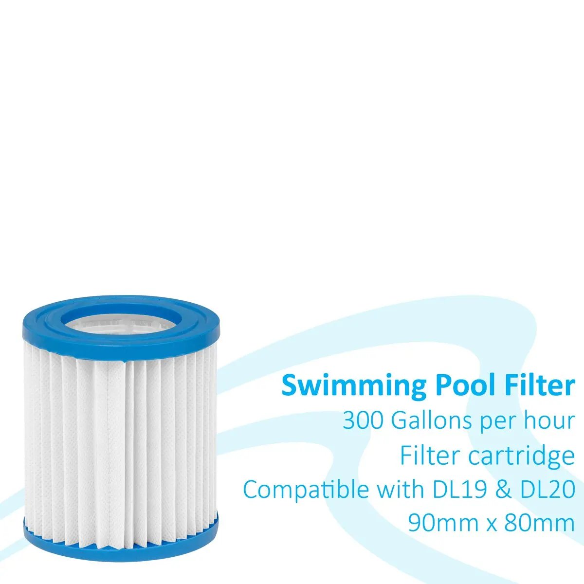 Dellonda DL35 Swimming Pool Filter Cartridge Use For DL19 & DL20 Dellonda