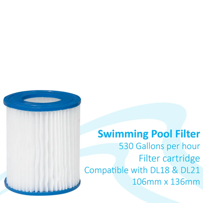 Dellonda DL36 Swimming Pool Filter Cartridge Dellonda