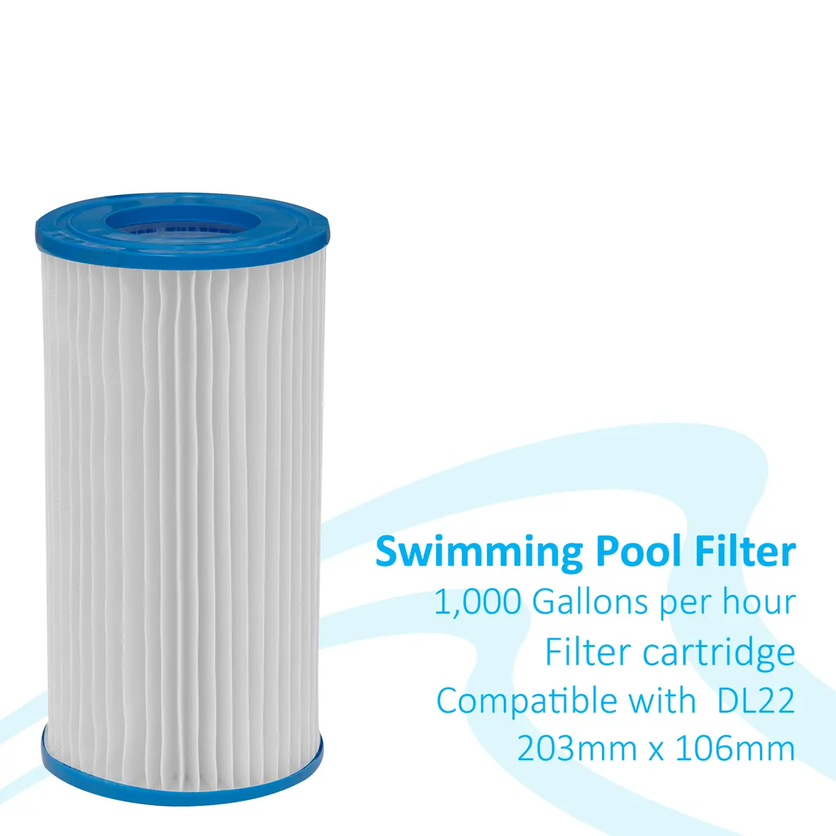 Dellonda DL48 Swimming Pool Filter Cartridge Use For DL22 Dellonda