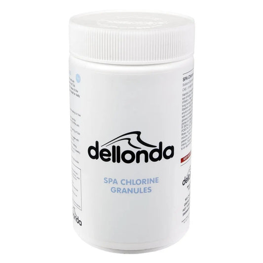 Dellonda DL50 1kg Chlorine Granules for Hot Tubs Spas & Swimming Pools Dellonda