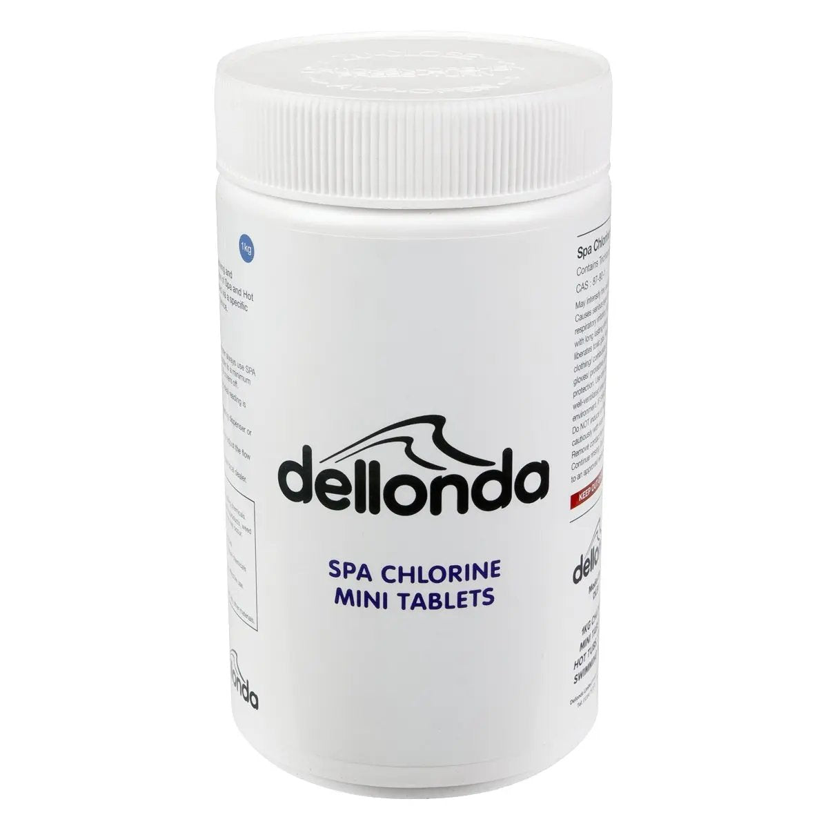 Dellonda DL51 1kg Chlorine Mini Tabs for Hot Tubs Spas & Swimming Pools Dellonda