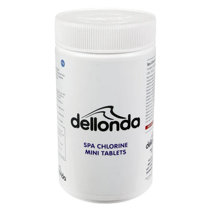 Dellonda DL51 1kg Chlorine Mini Tabs for Hot Tubs Spas & Swimming Pools Dellonda