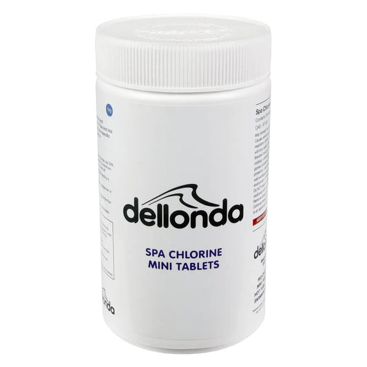 Dellonda DL51 1kg Chlorine Mini Tabs for Hot Tubs Spas & Swimming Pools Dellonda