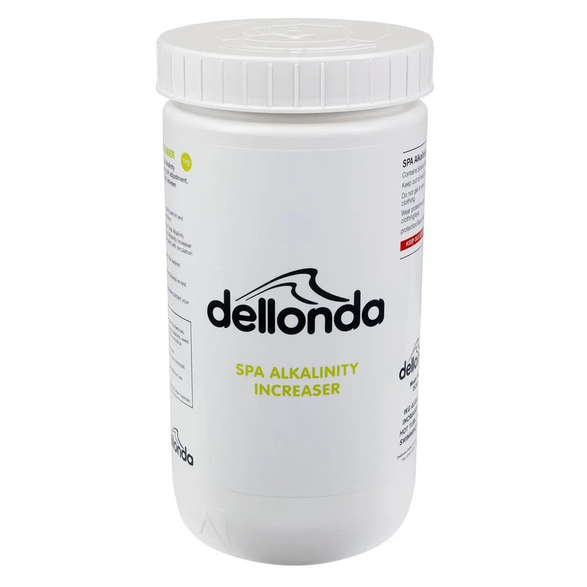 Dellonda DL54 1kg Alkalinity Increaser for Hot Tubs Spas & Swimming Pools Dellonda