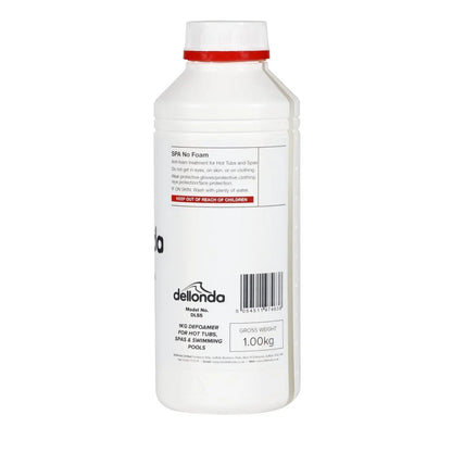 Dellonda DL55 1kg Defoamer for Hot Tubs Spas & Swimming Pools Dellonda