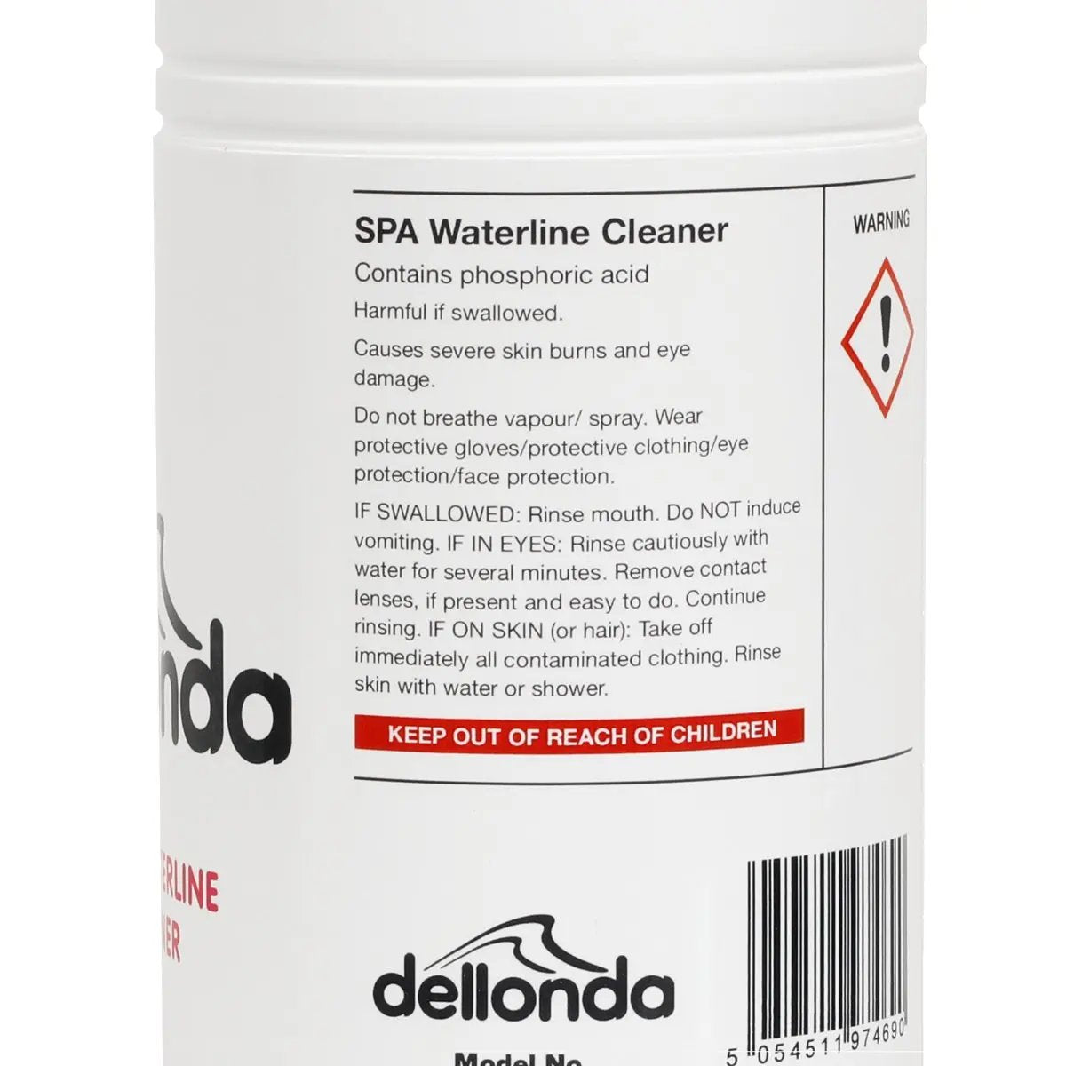 Dellonda DL58 Hot Tub/Spa Waterline/Surface Cleaner - 1L Dellonda
