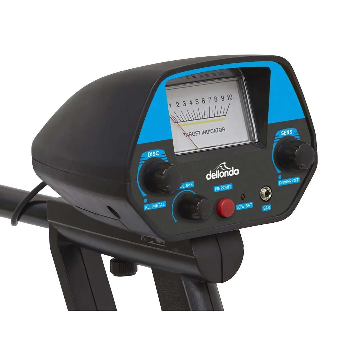 Dellonda DL6 Adults Metal Detector with High Accuracy Pinpoint Function Dellonda