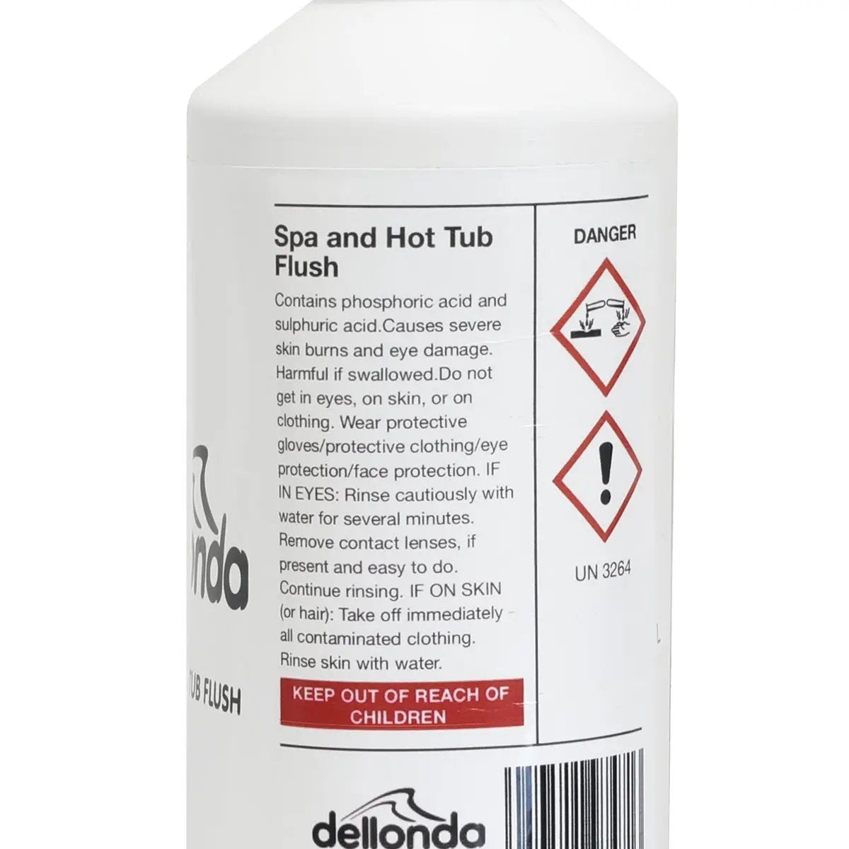 Dellonda DL60 Spa & Hot Tub Flush Cleaner - 500ml Dellonda