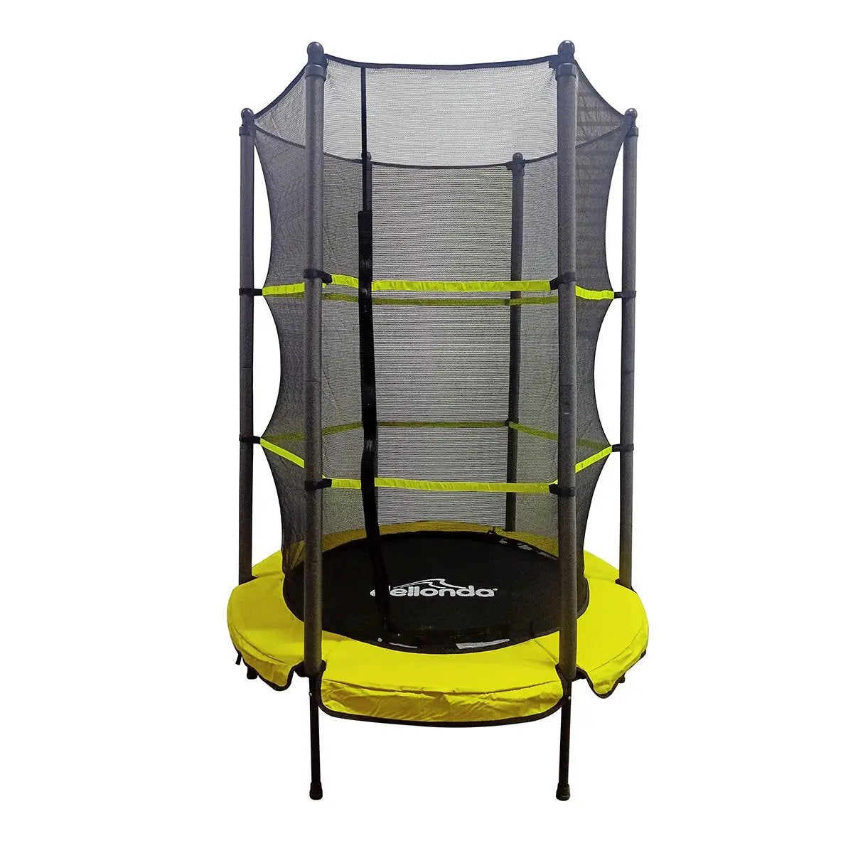 Dellonda DL65 55" Mini Trampoline with Safety Enclosure Net Dellonda