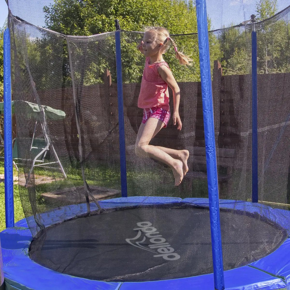 Dellonda DL66 6ft Heavy Duty Outdoor Trampoline with Safety Enclosure Net Dellonda