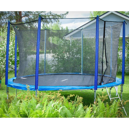 Dellonda DL69 12ft Heavy-Duty Outdoor Trampoline with Safety Enclosure Net Dellonda