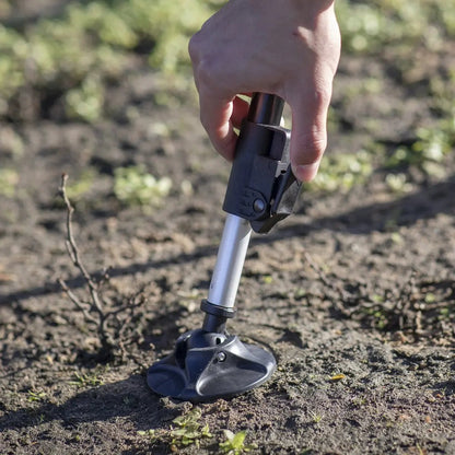 Dellonda DL74 Portable Fishing/Camping Chair Reclining Adjustable Height Water Resistant Rotating Feet for Multiple Terrain Foldable Dellonda