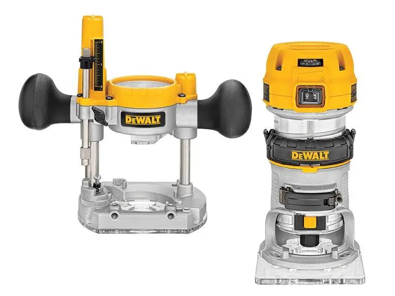 Dewalt D26204K 1/4in Premium Plunge & Fixed Base Combi Router 900W 240V Dewalt