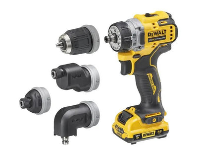 Dewalt DCD703L2T XR BL Multi-head Drill Driver 12V 2 x 3.0Ah Li-ion Dewalt