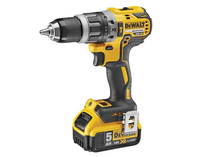 Dewalt DCD796P1 XR Brushless Combi Drill 18V 1 x 5.0Ah Li-ion Dewalt