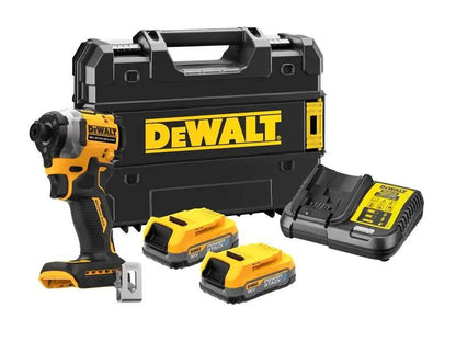 Dewalt DCF850E2T XR BL Impact Driver 18V 2 x Powerstack Li-ion Dewalt