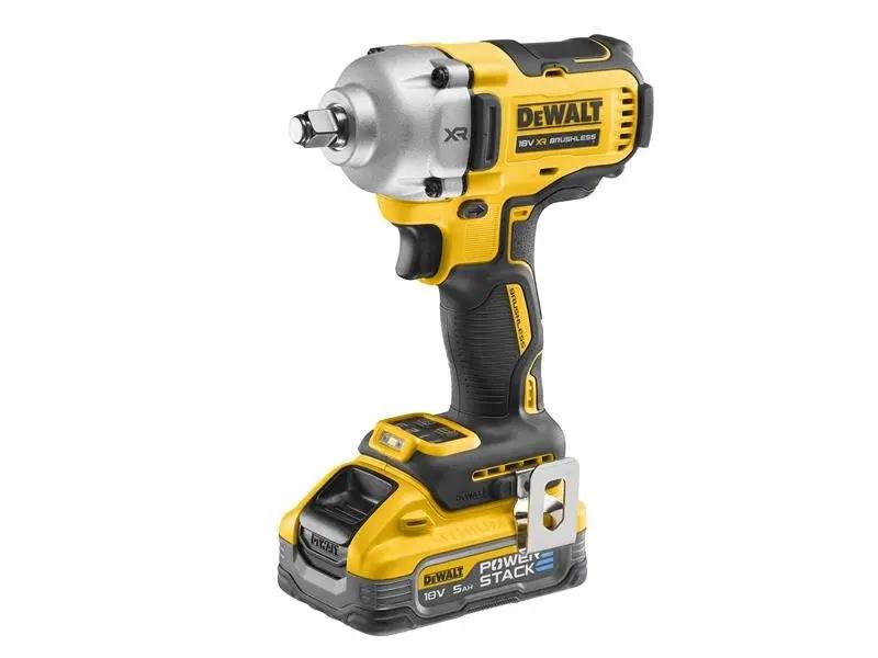 Dewalt DCF891H2T XR BL 1/2in HR Anvil Impact Wrench 18V 2 x 5.0Ah Powerstack Li-ion Dewalt