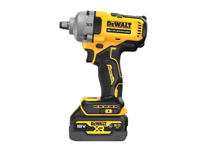 Dewalt DCF891P2T XR BL 1/2in Hog Ring Anvil Impact Wrench 18V 2 x 5.0Ah Li-ion Dewalt