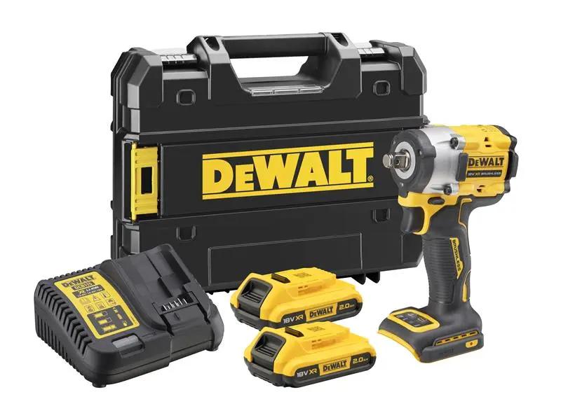 Dewalt DCF921D2T XR BL 1/2in Impact Wrench 18V 2 x 2.0Ah Li-ion Dewalt