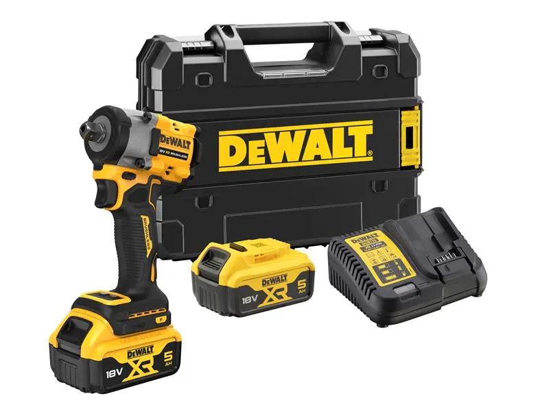 Dewalt DCF921P2T XR BL 1/2in Impact Wrench 18V 2 x 5.0Ah Li-ion Dewalt