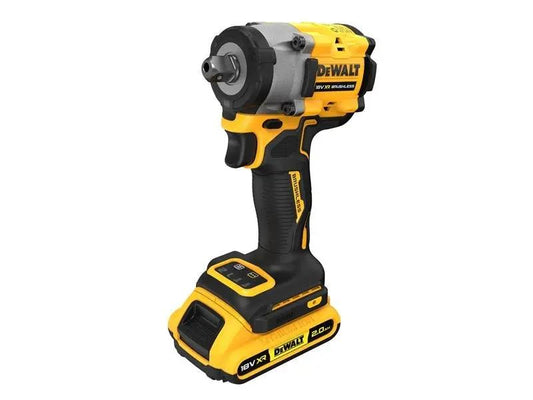Dewalt DCF922D2T XR BL 1/2in Impact Wrench 18V 2 x 2.0Ah Li-ion Dewalt